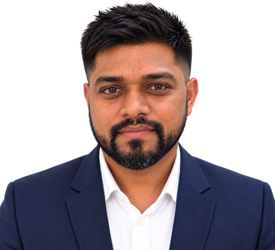 Portrait of Abhishek Narayan, author of Architect in Progress